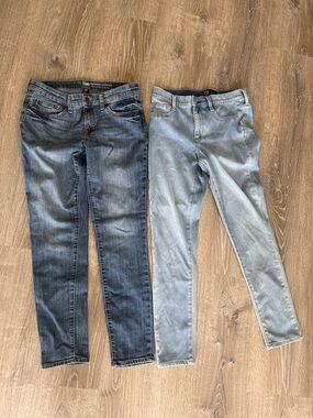 GAP bundle 3- Legging Skimmer Jeans and knit legging and distressed skinny